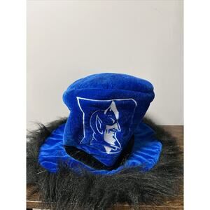 VTG 90s Duke Blue Devils Costume/Pimp/Party Top Hat ~ Small Size, Youth? RARE